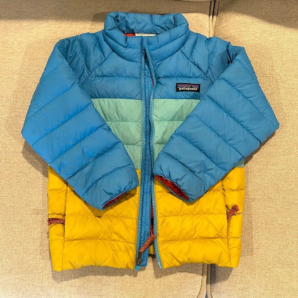 Patagonia kids down jacket - Exc Used Cond